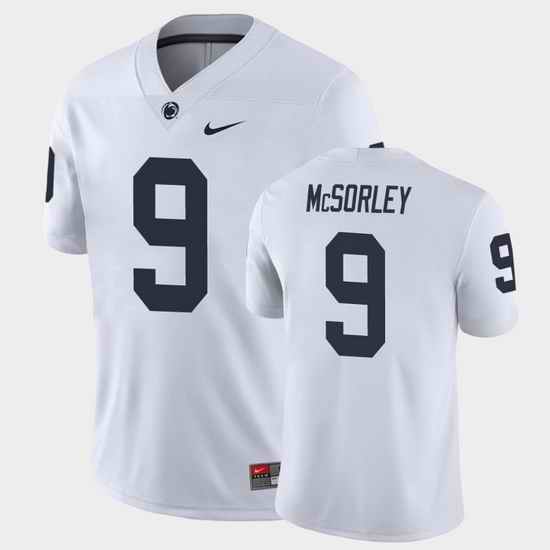 Men Penn State Nittany Lions Trace Mcsorley College Football White Game Jersey